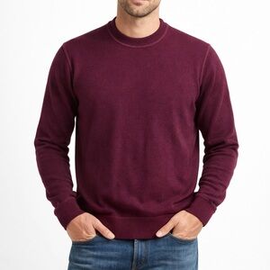 Altea Vintage 100% Virgin Wool Pullover Purple Sweater